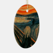 Der Schrei (Edvard Munch) Keramik Ornament (Rechts)