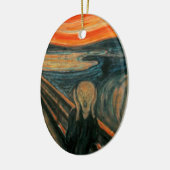 Der Schrei (Edvard Munch) Keramik Ornament (Links)