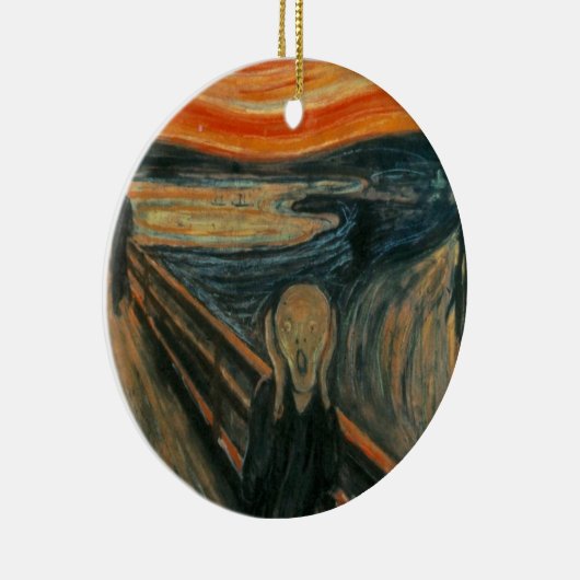 Der Schrei - Edvard Munch Keramikornament (Rechts)