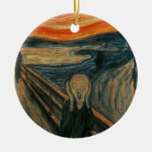 Der Schrei - Edvard Munch Keramikornament (Vorne)