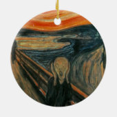 Der Schrei - Edvard Munch Keramikornament (Hinten)