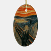 Der Schrei - Edvard Munch Keramikornament (Rechts)