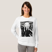 Der Schrei – Edvard Munch Kunst T-Shirt (Vorne ganz)