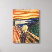 Der Schrei | Edvard Munch | Leinwanddruck (Vorderseite)