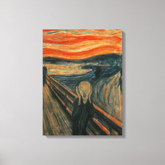 Der Schrei - Edvard Munch Leinwanddruck