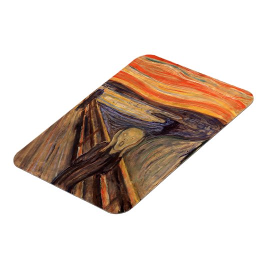 Der Schrei - Edvard Munch Magnet (Linke Seite)