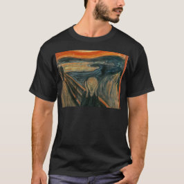 Der Schrei - Edvard Munch. Malerei-Grafik T-Shirt