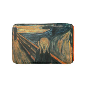 Der Schrei Edvard Munch Moderne expressionistische Badematte