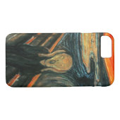 Der Schrei Edvard Munch Moderne expressionistische Case-Mate iPhone Hülle (Rückseite (Horizontal))