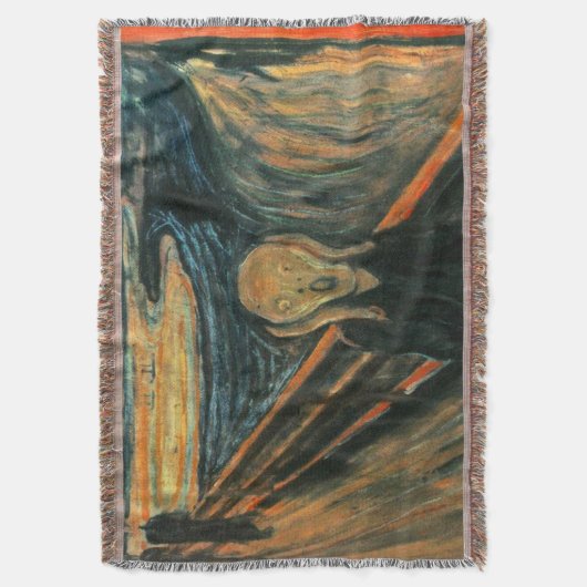 Der Schrei Edvard Munch Moderne expressionistische Decke (Vorderseite Vertikal)