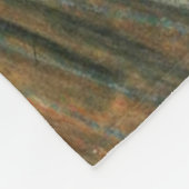 Der Schrei Edvard Munch Moderne expressionistische Fleecedecke (Ecke)