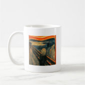 Der Schrei Edvard Munch Moderne expressionistische Kaffeetasse (Links)