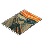 Der Schrei Edvard Munch Moderne expressionistische Notizblock (Linke Seite)