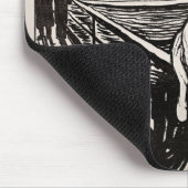 Der Schrei Edvard Munch Mousepad (Ecke)