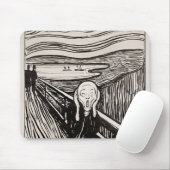Der Schrei Edvard Munch Mousepad (Mit Mouse)