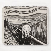 Der Schrei Edvard Munch Mousepad (Vorne)