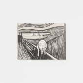 Der Schrei Edvard Munch Post-it Klebezettel (Vorderseite)