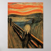 Der Schrei Edvard Munch Poster (Vorne)