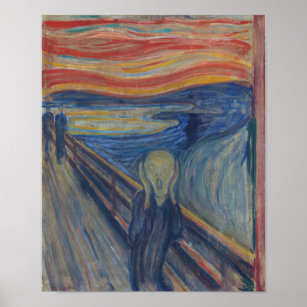 Der Schrei, Edvard Munch Poster