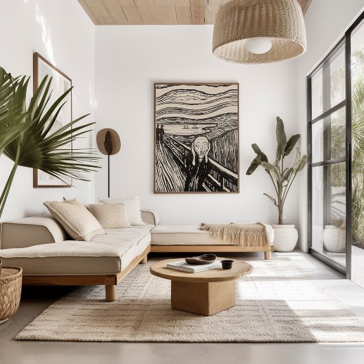 Der Schrei | Edvard Munch Poster