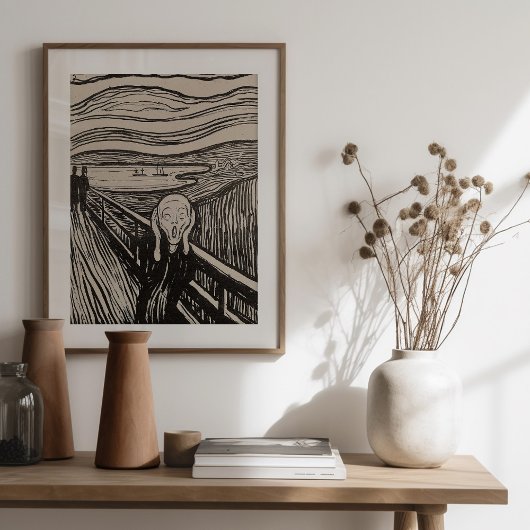 Der Schrei | Edvard Munch Poster