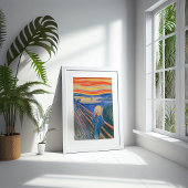 Der Schrei | Edvard Munch Poster