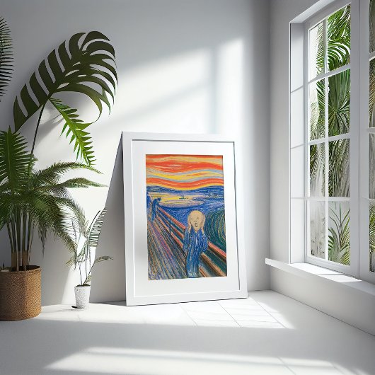 Der Schrei | Edvard Munch Poster