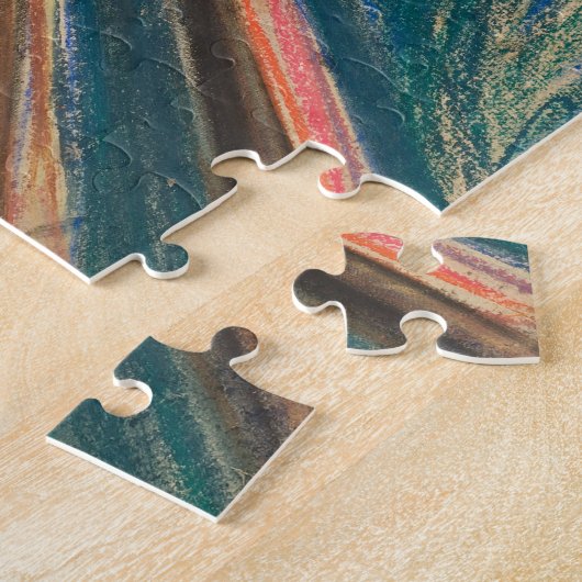 Der Schrei | Edvard Munch Puzzle (Seite)