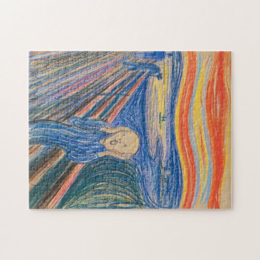 Der Schrei | Edvard Munch Puzzle (Horizontal)