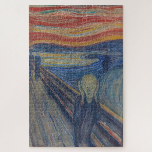 Der Schrei, Edvard Munch Puzzle (Vertikal)