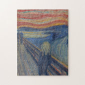 Der Schrei, Edvard Munch Puzzle (Vertikal)