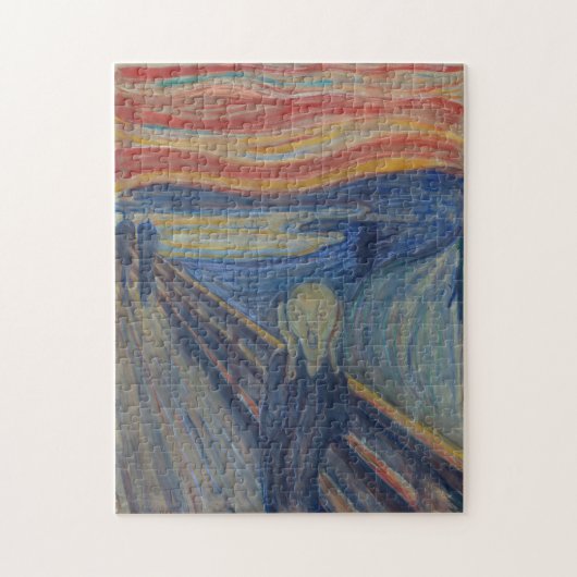 Der Schrei, Edvard Munch Puzzle (Vertikal)