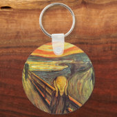 Der Schrei - Edvard Munch Schlüsselanhänger (Vorderseite)