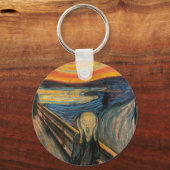 Der Schrei - Edvard Munch Schlüsselanhänger (Vorderseite)