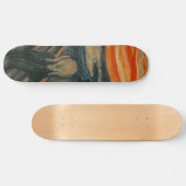 Der Schrei - Edvard Munch Skateboard (Horizontal)