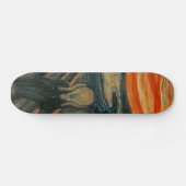 Der Schrei - Edvard Munch Skateboard (Horizontal)