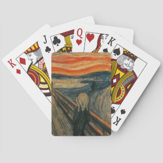 Der Schrei - Edvard Munch Spielkarten