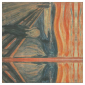 Der Schrei - Edvard Munch Stoff (Nahaufnahme)