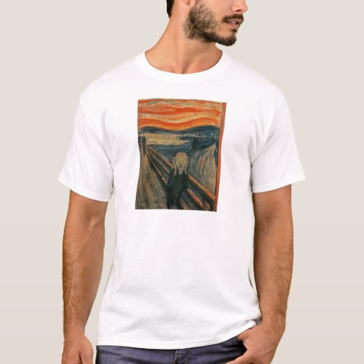 Der Schrei - Edvard Munch T-Shirt (Vorderseite)