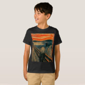 Der Schrei (Edvard Munch) T-Shirt (Vorne ganz)