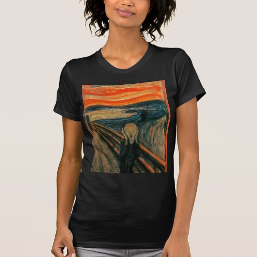 Der Schrei (Edvard Munch) T-Shirt (Vorderseite)