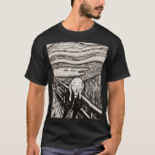 Der Schrei Edvard Munch T-Shirt (Vorderseite)