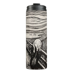 Der Schrei Edvard Munch Thermosbecher