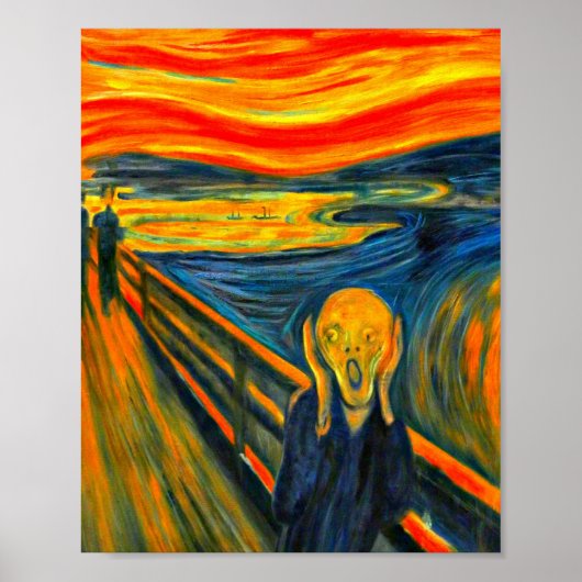 Der Schrei, FI Art by Munch, Poster (Vorne)