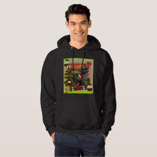der Schrei hässlicher Weihnachts-Männer-Hoodie Hoodie