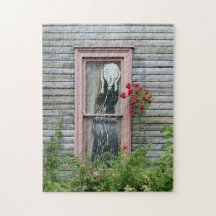 Der Schrei in einem Fenster (11 x 14)