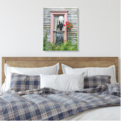 Der Schrei in einem Fenster Leinwanddruck (Insitu (Schlafzimmer))