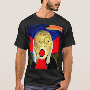 Der Schrei Inspirierte Malerei T-Shirt