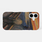 Der Schrei iPhone 16 Hülle (Rückseite (Horizontal))