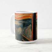 Der Schrei Kaffeetasse (Vorderseite Links)